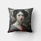 美しい芸者花 クッション (裏面)