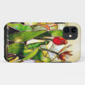 美しい芸術のガラスチューリップやっとそこに Case-Mate iPhoneケース (裏面(横))
