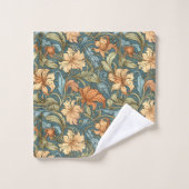 美しい芸術的な手描きウィリアム・モリス バスタオルセット (ウォッシュタオル)