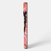 美しい芸術的女の子 iPhoneケース (左側面)