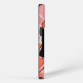 美しい芸術的女の子 iPhoneケース (右側面)