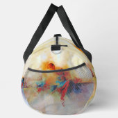 美しい芸術的抽象芸術ア絵画ジア ダッフルバッグ (右)