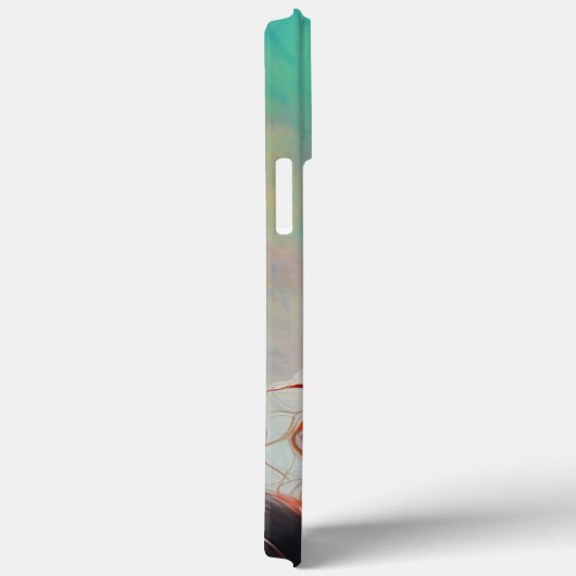 美しい芸術的抽象芸術赤毛ジンジャーガール Case-Mate iPhoneケース (裏面 / 右)