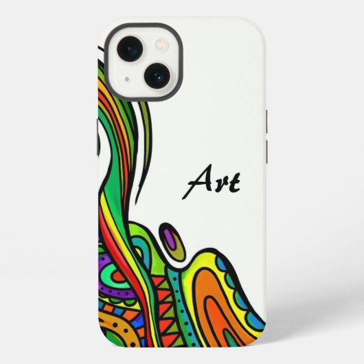 美しい芸術 iPhoneケース (裏面)