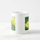 美しい芽の出る花 コーヒーマグカップ (中央)