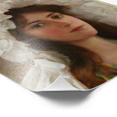 美しい若い女性Albert Lynch、ヴィンテージ・アート フォトプリント (角)