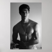 美しい若者 ポスター (正面)