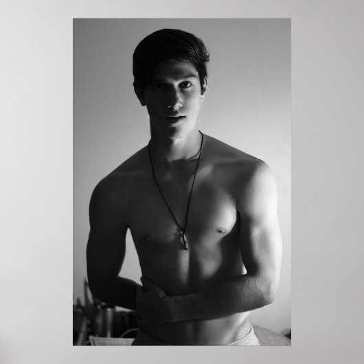 美しい若者 ポスター (正面)