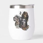 美しい英語セッター，芸術 (左面)