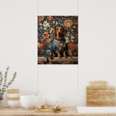 美しい茶色のダシュント |ダシュントポートレート ポスター (キッチン)