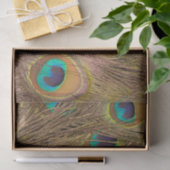 美しい茶色の孔雀の羽 薄葉紙 (ギフト)