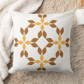 美しい茶色の花弁 クッション (ブランケット)