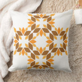 美しい茶色の花弁 クッション (ブランケット)