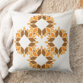 美しい茶色の花弁 クッション (ブランケット)