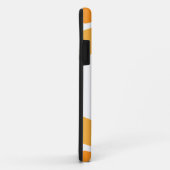 美しい茶色の花柄 Case-Mate iPhoneケース (裏面/右)