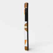 美しい茶色の花柄 Case-Mate iPhoneケース (裏面/左)