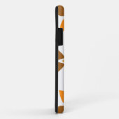 美しい茶色の花柄 Case-Mate iPhoneケース (裏面/右)