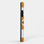 美しい茶色の花柄 Case-Mate iPhoneケース (裏面/右)