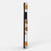 美しい茶色の花柄 Case-Mate iPhoneケース (裏面/右)