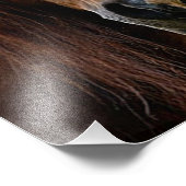 美しい茶色の馬の写真プリント フォトプリント            (角)