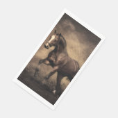 美しい茶色の馬装飾用クッション (コーナー)