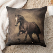 美しい茶色の馬装飾用クッション クッション (ブランケット)