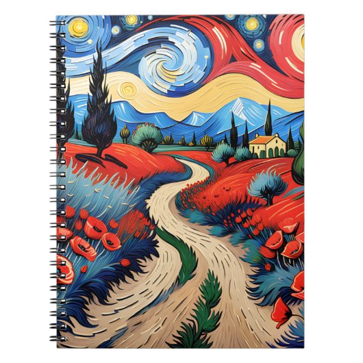 美しい草原 ノートブック (正面)