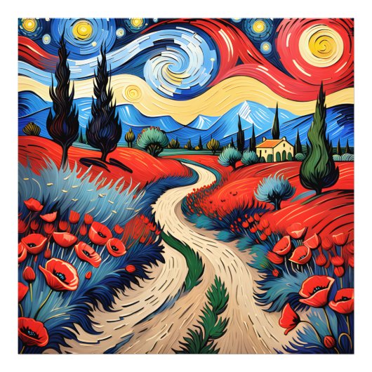 美しい草原 フォトプリント            (正面)