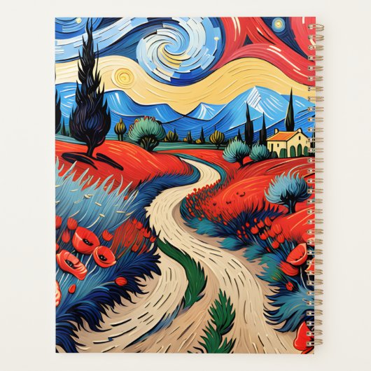 美しい草原 プランナー手帳 (裏面)