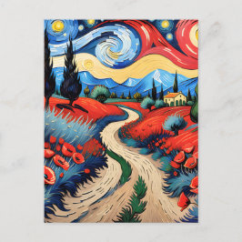 美しい草原 ポストカード