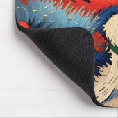 美しい草原 マウスパッド (コーナー)