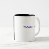 美しい華美孔雀 ツートーンマグカップ (正面右)