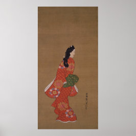 美しい菱川師宣が振り返る ポスター