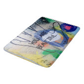 美しい落書き バスマット (アングル)