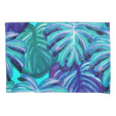 美しい葉パターン 枕カバー (正面)