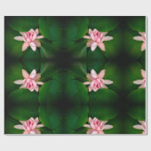 美しい蓮の花フォトラッピング紙 ラッピングペーパー (フラット)