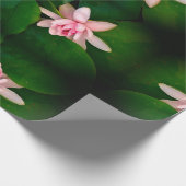 美しい蓮の花フォトラッピング紙 ラッピングペーパー (角)