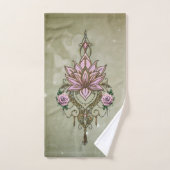 美しい蓮 バスタオルセット (ハンドタオル)