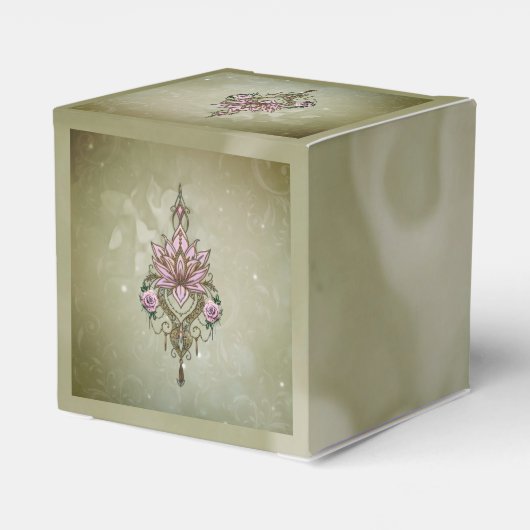 美しい蓮 フェイバーボックス (裏面サイド)