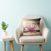 美しい蓮、湖、風景 クッション (椅子)