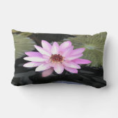美しい蓮、禅、風景 ランバークッション (裏面)