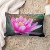 美しい蓮、風景、禅 ランバークッション (ブランケット)