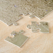 美しい薄紫フラワーガーデンメイズ私パズル ジグソーパズル (側面)