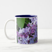 美しい薄紫 ツートーンマグカップ (左)