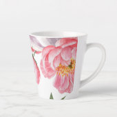 美しい薔薇 カフェラテマグ (右)