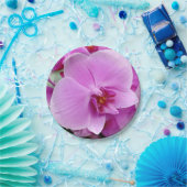 美しい蘭の紙皿 ペーパープレート (パーティー)