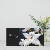 美しい蘭は感謝していしています サンキューカード (スタンド正面)