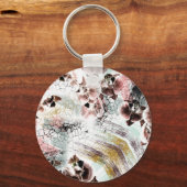 美しい蘭 キーホルダー (正面)