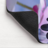 美しい蘭、禅の石 マウスパッド (コーナー)