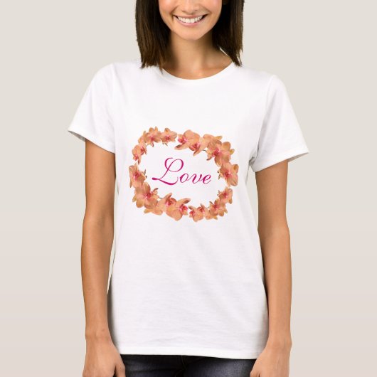 美しい蘭 Tシャツ (正面)